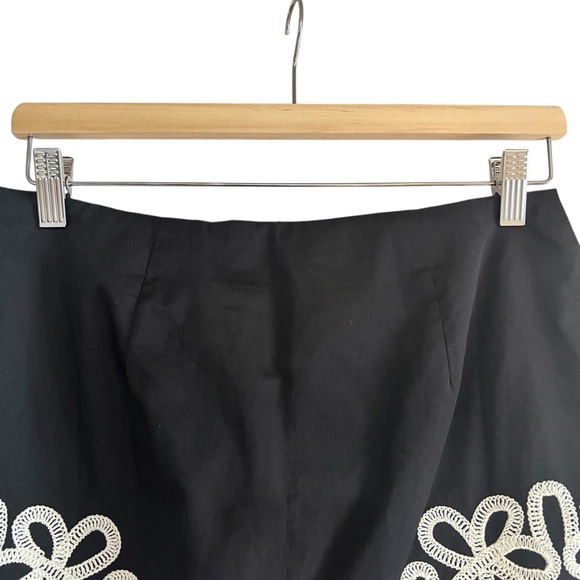Commense embroidered floral motif a-line mini skirt size M like new condition - Picture 11 of 12